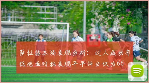 萨拉赫本场表现分析：过人成功率低地面对抗表现平平评分仅为66